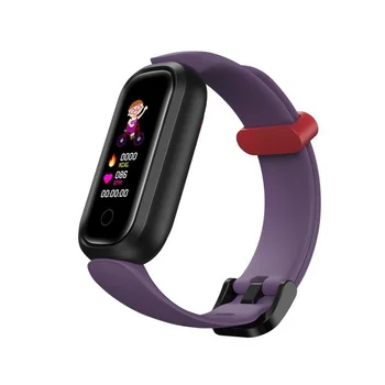 T12 ילדים חכם, צמיד ניטור קצב הלב, לחץ הדם חמצן בריאות Tracker שעון IP68, עמיד למים בריאות ספורט Smartwatch