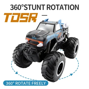 TOSR 2023 חדש שלט רחוק מהכביש RC ילדים תרגיל טיפוס על רכב במהירות גבוהה דו צדדי נהיגה עמיד למים רכב צעצוע