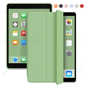 Ultra Slim Case עבור iPad 10.2 9 8 7 דור מגנטי Trifold לעמוד עבור iPad אוויר 3 Pro 10.5 Pro 9.7 2016 2017 2018 כיסוי