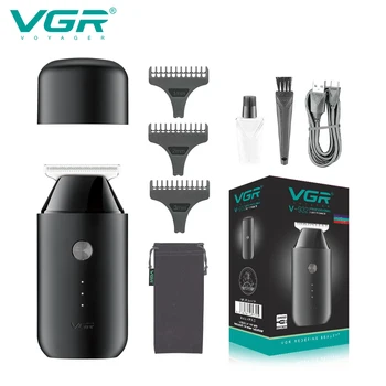 VGR קליפר שיער חשמלי שיער מכונת חיתוך מקצועית מכונת תספורת נטענת גוזם שיער מיני גוזם לגברים V-932