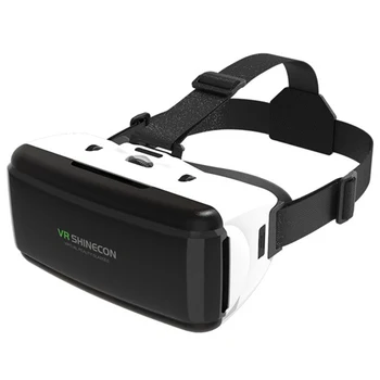 VR מציאות וירטואלית 3D משקפיים תיבת סטריאו VR עבור גוגל קרטון אוזניות הקסדה עבור IOS אנדרואיד(G06 )