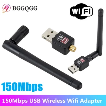 WiFi אלחוטי כרטיס רשת USB 2.0 150M 802.11 b/g/n LAN מתאם עם rotatable אנטנה עבור מחשב נייד Mini Wi-fi דונגל