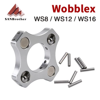 WobbleX WS8/WS12/WobbleX WS16 צימוד מותאם אישית NF עבור HevORT מדפסת 3D Z-ציר T8/SFU1204/SFU1604 בורג כדור חם במיטה מצמד