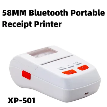Xprinter 58mm Mini USB/Bluetooth מדפסת תרמית קבלה נייד במהירות גבוהה הדפסה על ESC/POS/קבלת כרטיס קטן המכונה