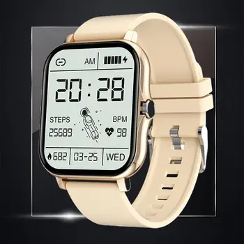 Y13 Smartwatch 1.69 אינץ Bluetooth שיחה לחץ דם קצב לב לישון ניטור פעילות גופנית הצמיד עמיד למים ארוך סיבולת
