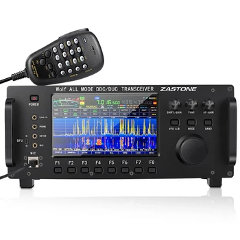 ZASTONE ZT7500 SDR קצר גל משדר נייד רדיו 20W 0-750MHZ לקבל מסך מגע HF אם 6M VHF UHF DDC הדוכס כל מצב