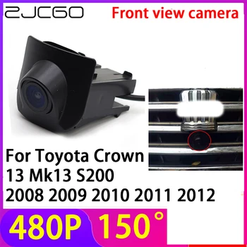 ZJCGO 480P 150° לוגו חניה לרכב מול נוף מצלמה עמיד למים עבור טויוטה כתר 13 Mk13 לתשומת לב s200 2008 2009 2010 2011 2012