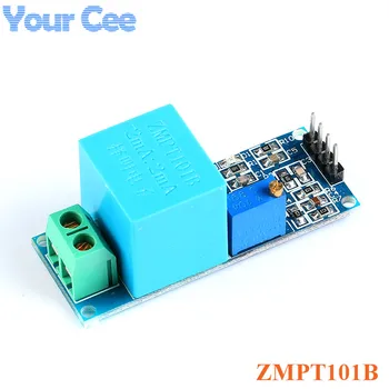 ZMPT101B דיוק גבוה AC הנוכחי חיישן שנאי לוח מודול ZMPT101 חד-פאזי מתח 2mA עבור Arduino