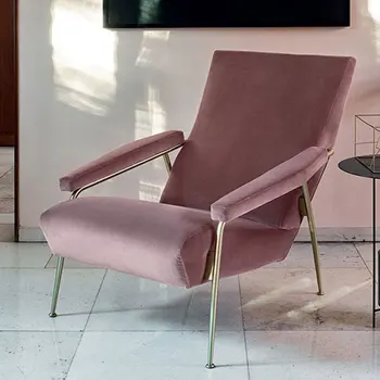 אור יוקרה מודרנית בד מושב בודד ספה כסא