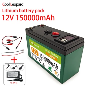 איכס 12V 18650 ליתיום סוללה 3S6P 150Ah מובנה הנוכחי גבוה 100A BMS עבור מתז רכב חשמלי Batterie+מטען