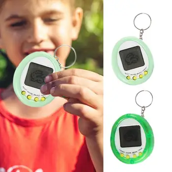 אלקטרונית מחמד המכונה נוסטלגי וירטואלי אלקטרוני דיגיטלי חיות מחמד מחזיק מפתחות רטרו כף יד קונסולת המשחק צעצועים לילדים מבוגרים