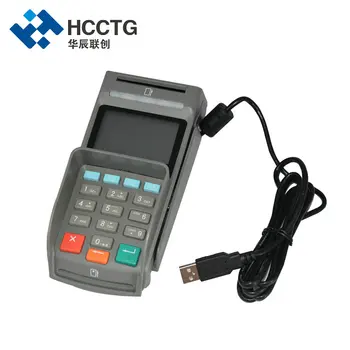 ביטחון אי-תשלום מסוף MSR/NFC/קשר USB/RS232 PSAM קורא כרטיס קופה, עם לוח מקשים נומרי Pinpad Z90PD