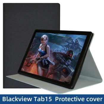 במקרה Blackview Tab15 Pro 10.5 אינץ ' הכרטיסייה קיפול לעמוד מעטפת הגנה על Blackview הכרטיסייה 15 Funda לוח לכסות מקרים