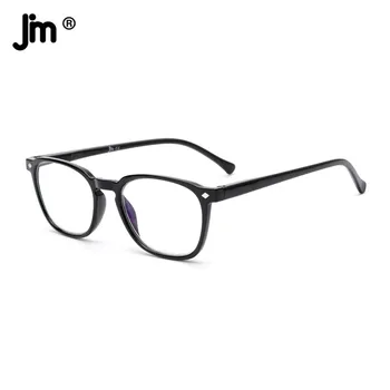ג'. מ Vintage האביב ציר מרובע משקפי קריאה נשים גברים מעצב מותג Diopter מגדלת Presbyopic משקפיים