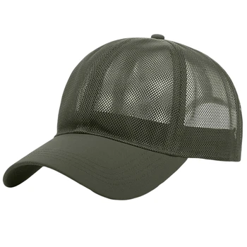 גברים, נשים, מלאה הרשת שמש כובעים מהר קירור יבש הגנה מפני השמש טיולים גולף פועל מתכוונן כובע Snapback gorras 56-60 ס 