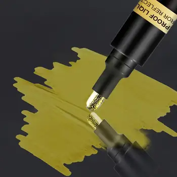גולד מראה סמן Diy צבע לסיים את המראה מתכתי Uv תלמיד עמיד במים עט אביזרים אספקה חדשה Craftwor M5k3