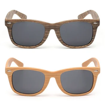 וינטאג', עץ במבוק משקפי שמש גברים נשים משקפיים מקוטב משקפיים בעבודת יד UV400 רטרו גוונים 2022 עיצוב חדש Eyewear