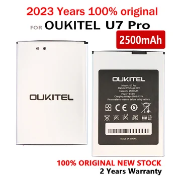 חדש 100% מקורי 2500mAh הסוללה של הטלפון עבור OUKITEL U7 PRO גיבוי טלפון באיכות גבוהה סוללות עם מספר מעקב