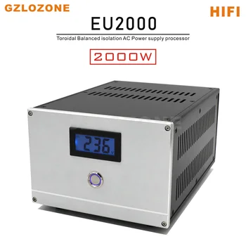 חדש EU2000 האיחוד האירופי שקע HIFI 2000VA טבעתי מאוזנת שנאי בידוד 2000W ספק כוח AC מעבד