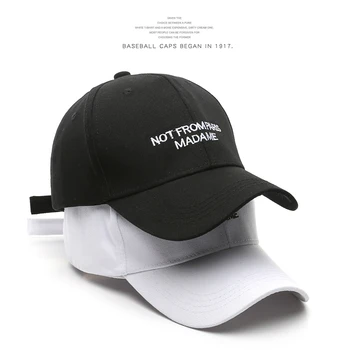 חדש כותנה כובע בייסבול עבור גברים ונשים שמש קיץ, כובעי אופנה כובע Snapback הקסדות יוניסקס מזדמן היפ הופ כובעים not1