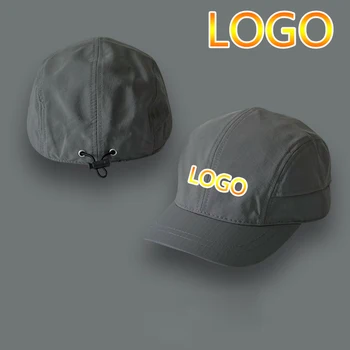 חדש מותאם אישית לוגו יוניסקס ייבוש מהיר כובע נהג המשאית חיצוני עבור נשים כובעי בייסבול היפ הופ עם קצר המרזבים גברים Snapback ספורט קאפ