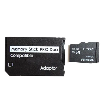 חדש מיקרו SD מתאם TF SDHC למקל זיכרון MS Pro Duo מתאם ממיר במקרה כרטיס מחשב כף יד ומצלמה דיגיטלית