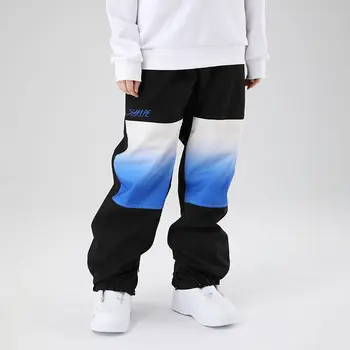 חדש מכנסיים סקי Windproof, עמיד למים חמים חופשי גלשן שלג מכנסיים לגברים ונשים חיצונית ללבוש סקי