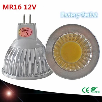 חדש מתח גבוה מנורת LED MR16 GU5.3 הלם 3W 5W 7W Dimmable לפוצץ את הזרקור חם, לבן קר מר 16 12V המנורה גו 5.3 220V