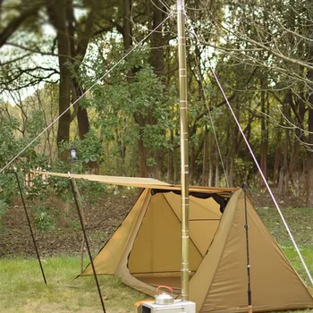 חיצוני קמפינג אוהל 210T קל משקל 2 אדם נייד מקלט לפנה 