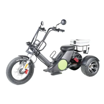 חשמלי trike שמן צמיג 3 חשמליות גלגל אופניים שלושה גלגלים למבוגרים מטען אופניים חשמליים