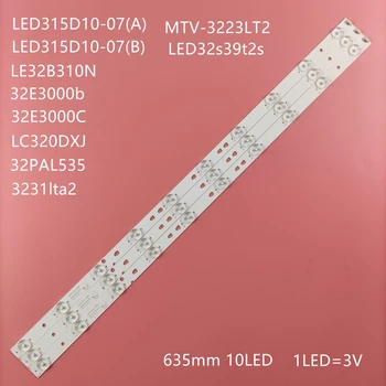 טלוויזיית LED תאורה עבור פולרואיד PLDED3273A-C MSDV3233-U3 LED בר תאורה אחורית רצועת הקו השליט 32PAL535 LED315D10-07B 30331510219