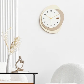 יוקרה שעון קיר דיגיטלי מופעל על סוללה שקט שעון קיר בעיצוב מודרני תלוי Relogio De Parede דיגיטלי חדר Decorarion