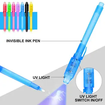 יצירתי קסם אור UV עט דיו בלתי נראה עט מצחיק עט סימון ציוד לבית הספר לילדים מתנות