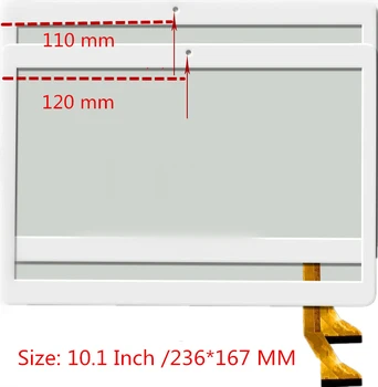 לבן 10.1 אינץ מסך מגע עבור bessito k10s קיבולי מסך מגע לוח תיקון והחלפת חלקים