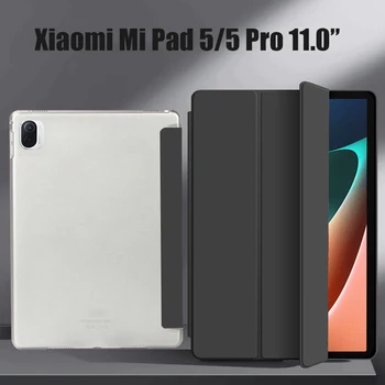 לוח במקרה Xiaomi MiPad 5 Pro / Pad5 חכם במקרה MI PAD 5 דק במיוחד לוח עור Tri-fold כיסוי מעטפת עבור MiPad 5 5Pro