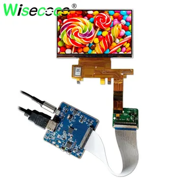 לוח מסך Amoled Wisecoco 5 אינץ ' תצוגת OLED 960x544 מסך Amoled מודול MIPI 60Hz נהג הלוח
