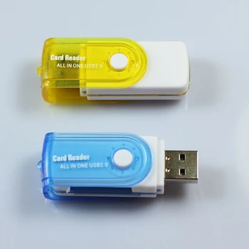 מהירות גבוהה-USB Multi-פונקצית קורא כרטיסים 4 ב-1 עבור MS MS-PRO TF מיקרו כרטיס זיכרון חכם הקורא