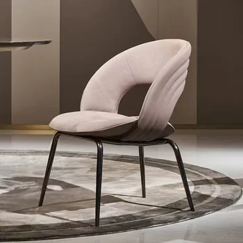 מודרני טרקלינים כסאות סלון מרגיע קטיפה עצלן יוקרה עיצוב סלון כסאות נורדי Sillas Comedores רהיטים MQ50KT