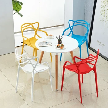 מודרני ייחודי האוכל כיסאות ארגונומיים מעצבים סקנדינבים מרגיע כסאות אוכל חיצונית Muebles Para El Hogar ריהוט הבית WZ50DC
