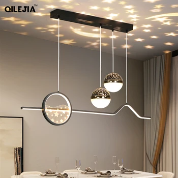מודרני יצירתי LED אורות תליון בשביל האוכל, הסלון, חדר השינה Restraurant תלויות מנורות קישוט הבית תאורה פנימית