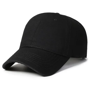 מוצק כותנה כובע בייסבול Unconstructed רגיל כובע מתכוונן לשני המינים אבא גולף כובע הגנה מהשמש ספורט כובעים