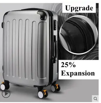מותג 20 22 אינץ 24 אינץ ' גלגול מטען מזוודה למטוס תיק נסיעות המזוודות תיק ספינר המקרים טרולי מזוודת גלגלים מקרה