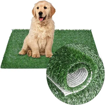 מחמד בצמחיה מלאכותית סימולציה הדשא השטיח מרפסת חיצונית כלב משתין שטיח דשא מזויף דשא ירוק השטיח הביתה הרצפה דקור
