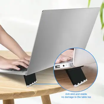 מחשב נייד מחזיקי עומד סגסוגת אלומיניום מחברת Tablet Stand מחשב נייד תושבת אוויר Macbook Pro בעל לוח אביזרים