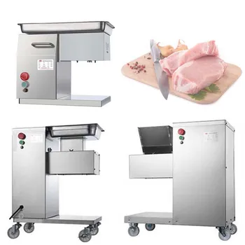 מסעדת בשר מבצעה על חיתוך לגרוס לקצוץ רב תפקודי בשר מכונת חיתוך באיכות גבוהה בשר מכונת חיתוך