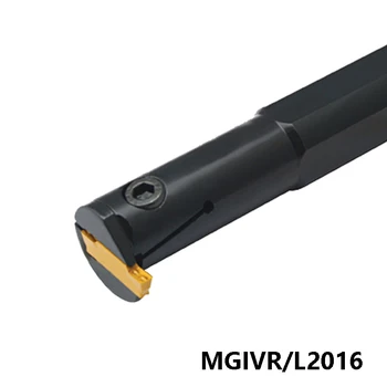 מעבר MGIVR MGIVL 2016 MGIVR2016 MGIVL2016 1.5 2 2.5 3 4 Grooving קרביד מוסיף מפנה לת כלי מחזיק CNC Cutter