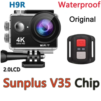 מקורי 2023 Sunplus שבב H9R 4K פעולה המצלמה WiFi Ultra HD מרחוק ספורט מצלמת וידאו DVR ללכת עמיד למים המצלמה pro