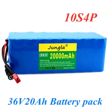 מקורי 36V 10S4P20Ah 500W מתח גבוה kapazität 42V 18650 ליתיום-batterie pack 20000mAh elektrische fahrrad fahrrad רולר BMS