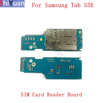 מקורי-SIM קורא כרטיסים לוח להגמיש כבלים עבור Samsung Tab S5E T725 T720 כרטיס Sim Reader החלפת חלקי חילוף