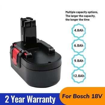מקורי חדש עבור 18V Bosch 12.8 אה BAT025 סוללות נטענות Ni-CD כלי עבודה Bateria לתרגיל GSB 18 VE-2, PSR 18VE, BAT026